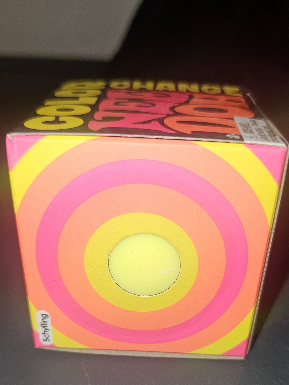 Nee DOHSchylling Color-Changing Ball - Yellow